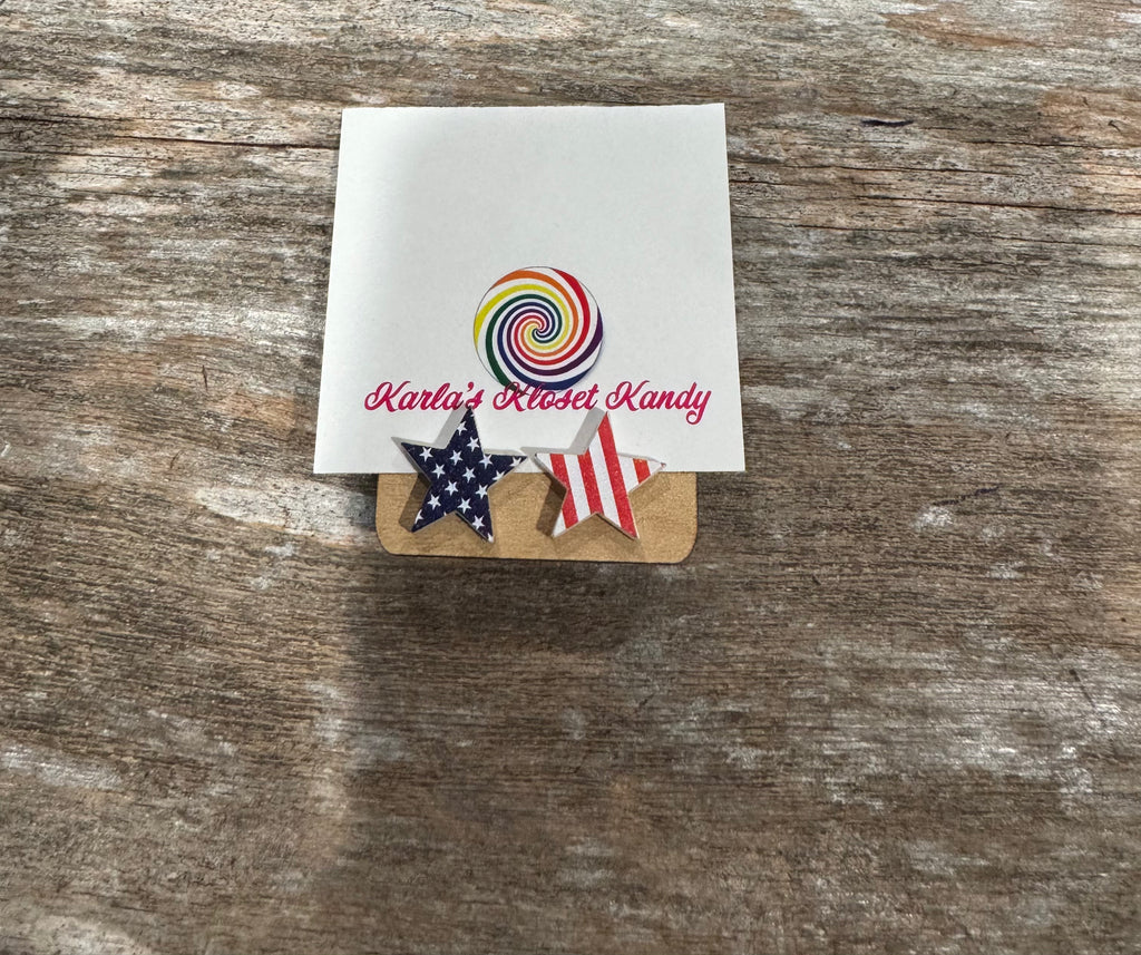 Patriotic Earrings