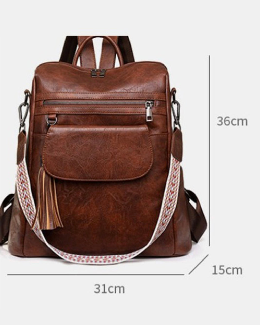 Tassel Retro Backpack