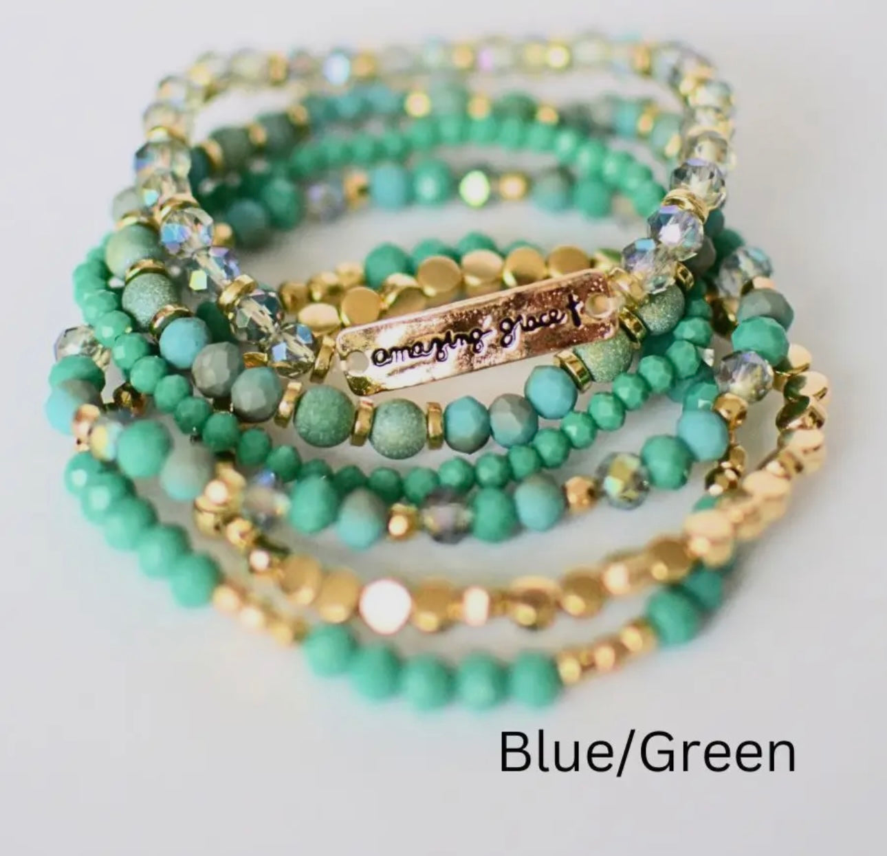 Amazing Grace Bracelet Stack
