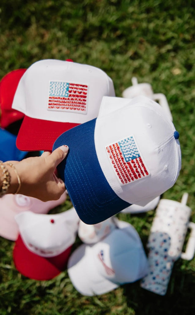 American Flag Cap