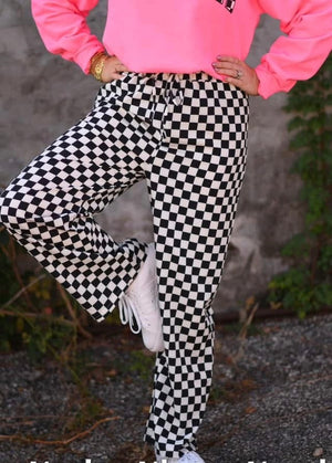 Checkered Pants