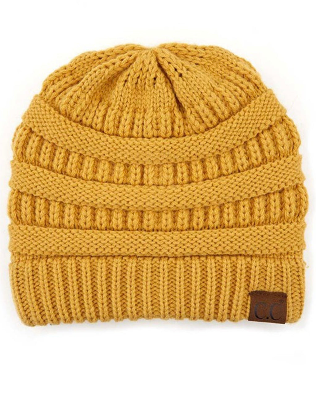 CC Solid Cable Beanies