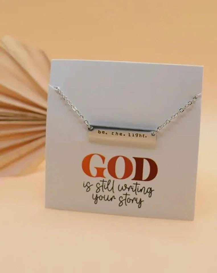 Be The Light Necklace