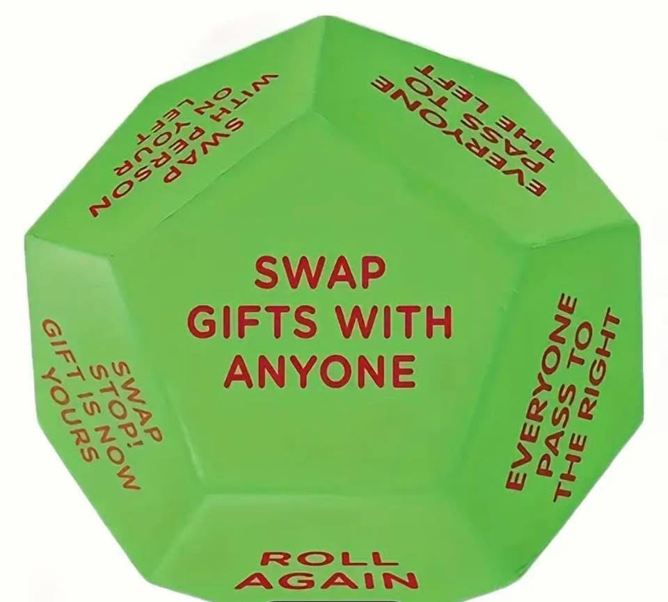 Christmas Game Dice
