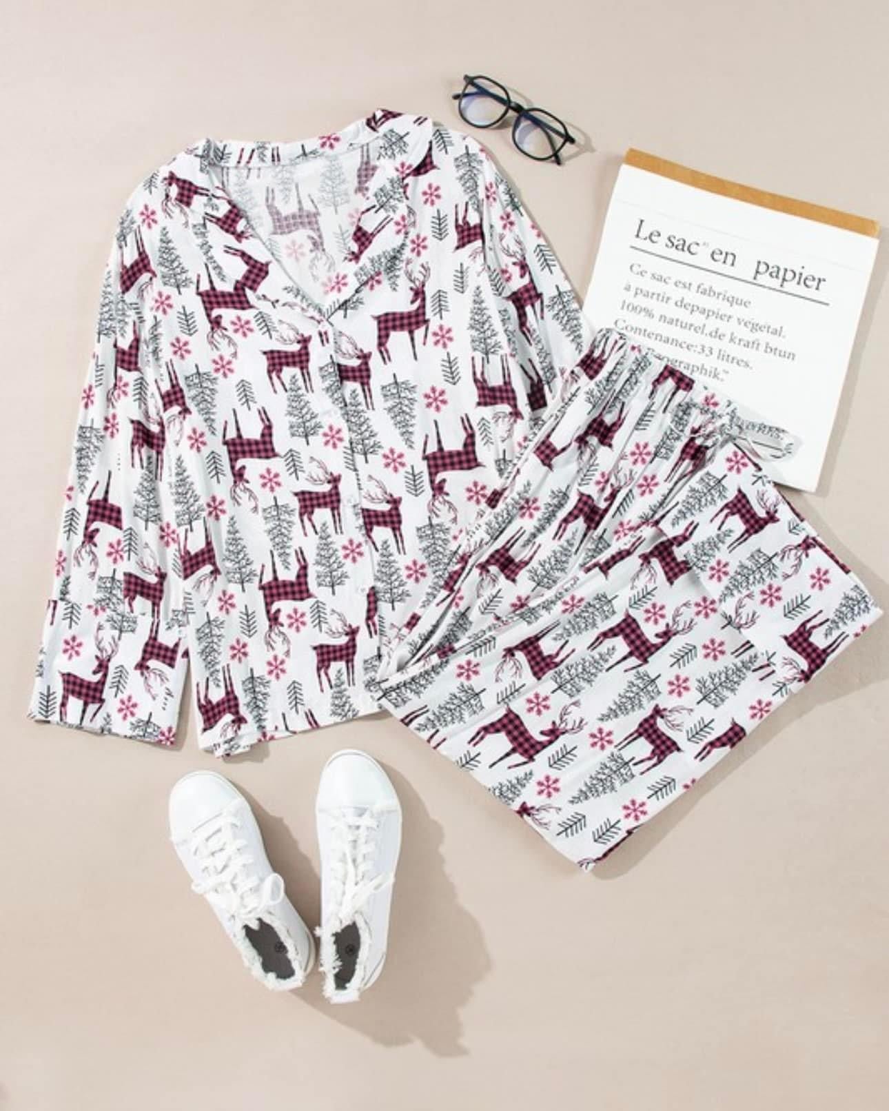 Deer Christmas Jammies