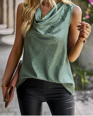 Tan Dotted Tank