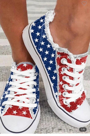 Patriotic Tennis Shoe