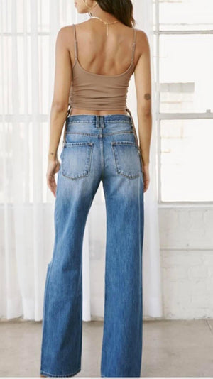 Kan Can Ultra High Rise Flare Jeans