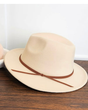 Panama Fedora Wide Brim Hat